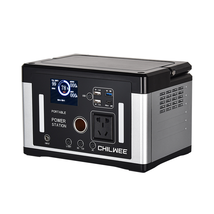 충전 조명용 700W 스마트 휴대용 발전소