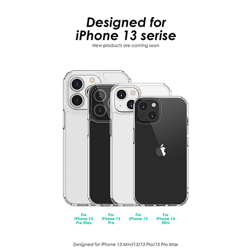 투명 낙하 방지 TPU PC 전화 케이스